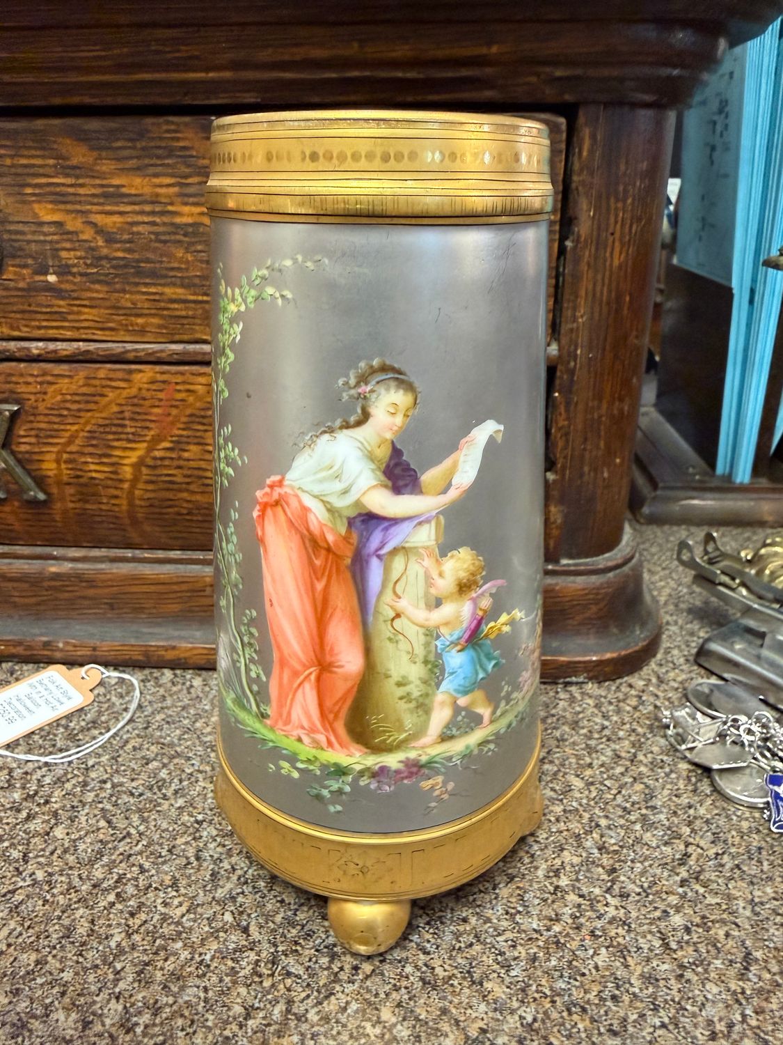 Victorian Sevres Porcelain Vase