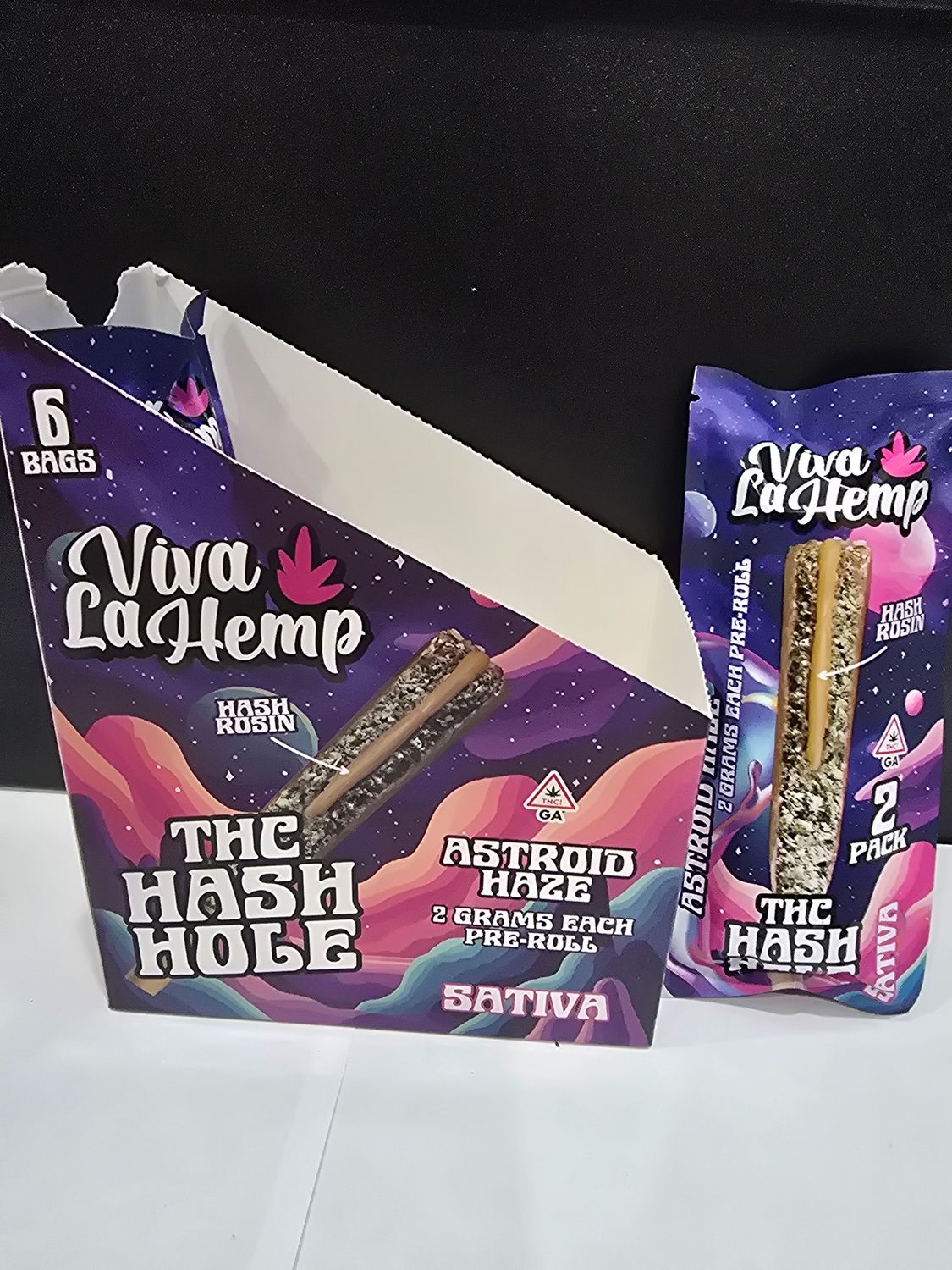 Viva La Hemp The Hash Hole 2ct 2g Preroll