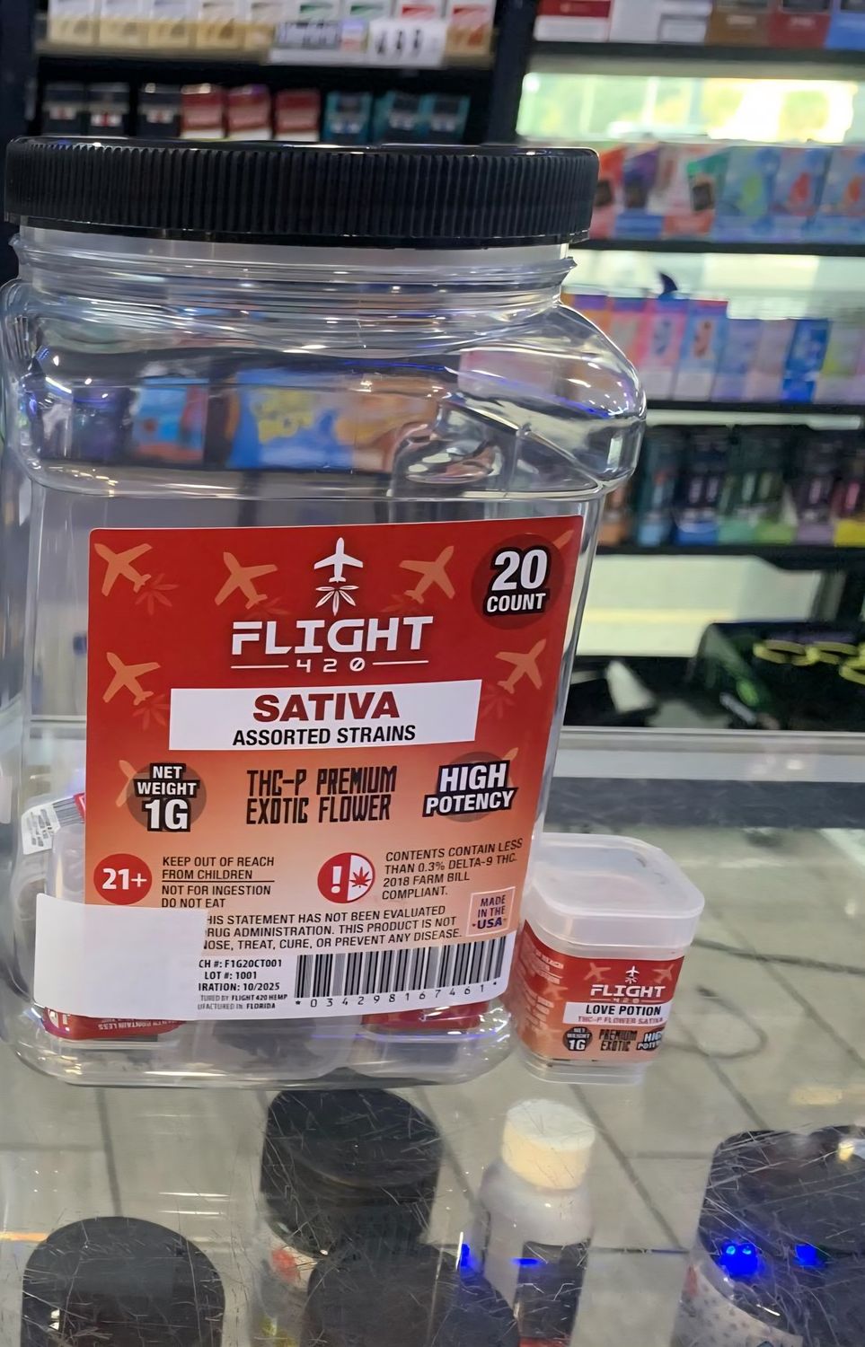 Flight 420 Sativa THCP Exotic Flower 1g 1ct