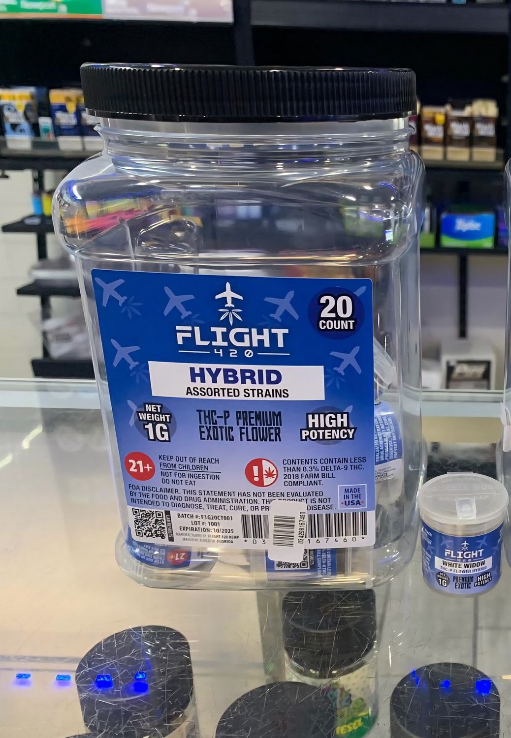 Flight 420 Hybrid THCP Exotic Flower 1g 1ct