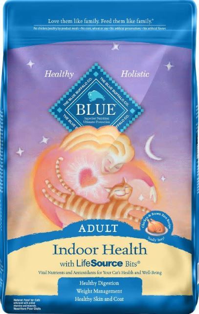 Blue Buffalo Indoor Health Chicken and Brown Rice Adult Cat 15#