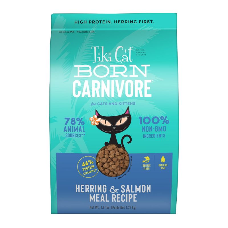 Tiki Cat Born Carnivore Herring and Salmon 2.8#