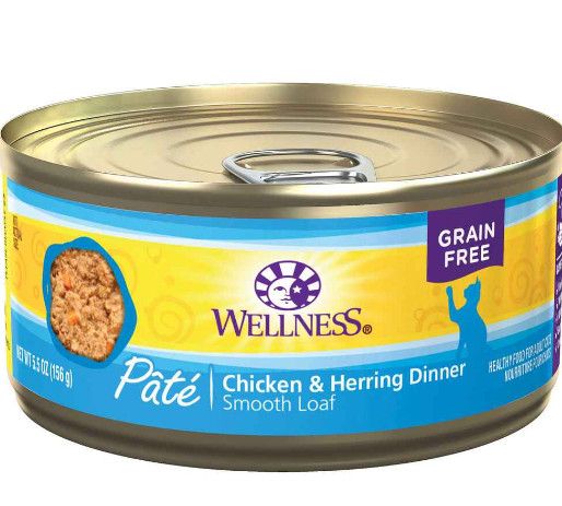 Box of Wellness Cat Chicken and Herring 5.5 oz