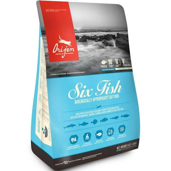 Orijen Six Fish Cat 4#