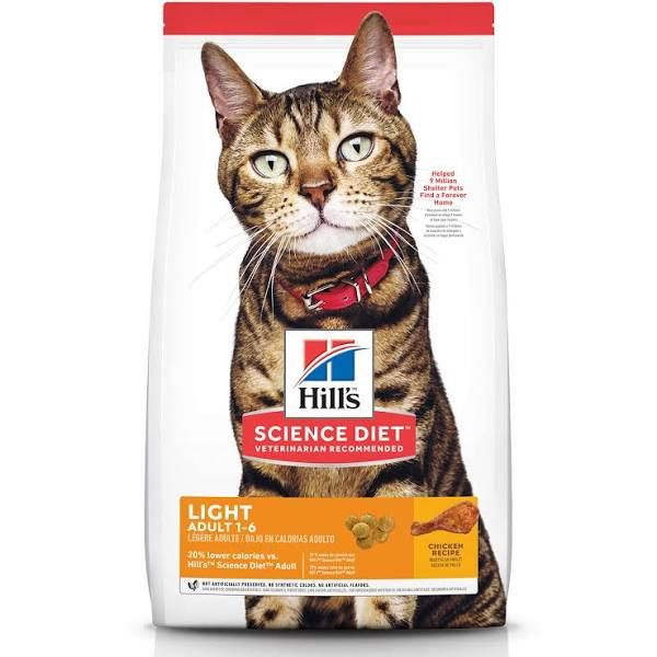 Hill's Science Diet Light Adult 1-6 Cat 16#