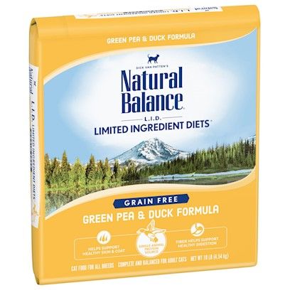 Natural Balance LID Duck and Green Pea Cat 10#