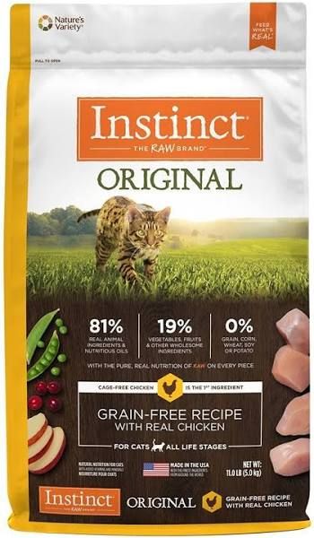 Nature's Variety Instinct Original GF Chicken Cat 11#