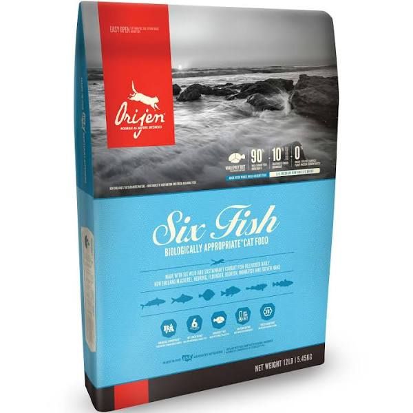 Orijen Six Fish Cat 12#