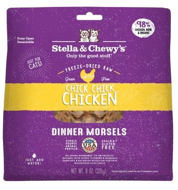 Stella &amp; Chewy's Freeze Dried Chicken Morsels 8oz
