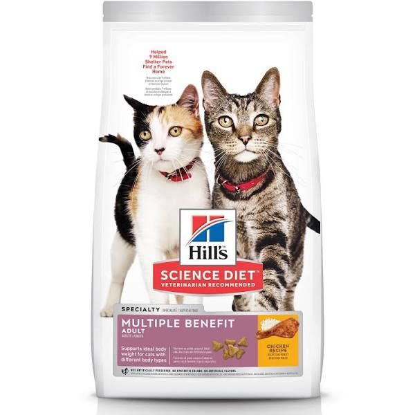 Hill's Science Diet Multiple Benefit Adult Cat 15.5#