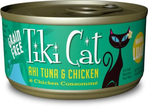 Box of Tiki Cat Ahi Tuna and Chicken 2.8oz