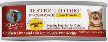 Dave's Restricted Diet Phosphorus Chicken Liver 5.5oz single