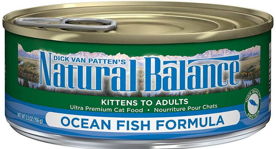 Box of Natural Balance Ocean Fish Cat 5.5oz