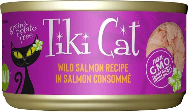 Tiki Cat Wild Salmon Consomme 2.8oz Single