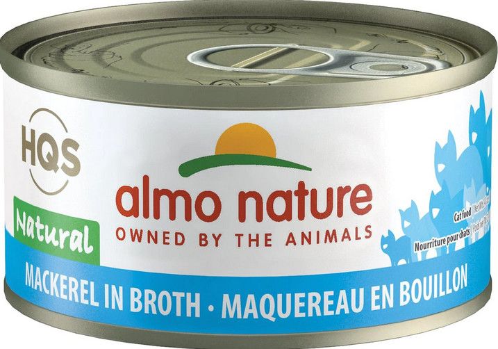 Box of Almo Mackerel in Broth 2.47oz