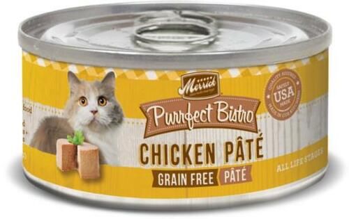 Merrick Purrfect Bistro GF Chicken Pate Cat 3oz single