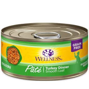 Wellness GF Turkey Dinner Pate Cat 5.5oz single