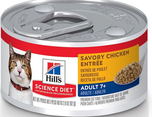 Hill's Science Diet Savory Chicken Adult 7+ Cat 5.5oz single