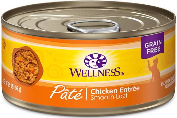 Wellness GF Chicken Entree Pate Cat 5.5oz single