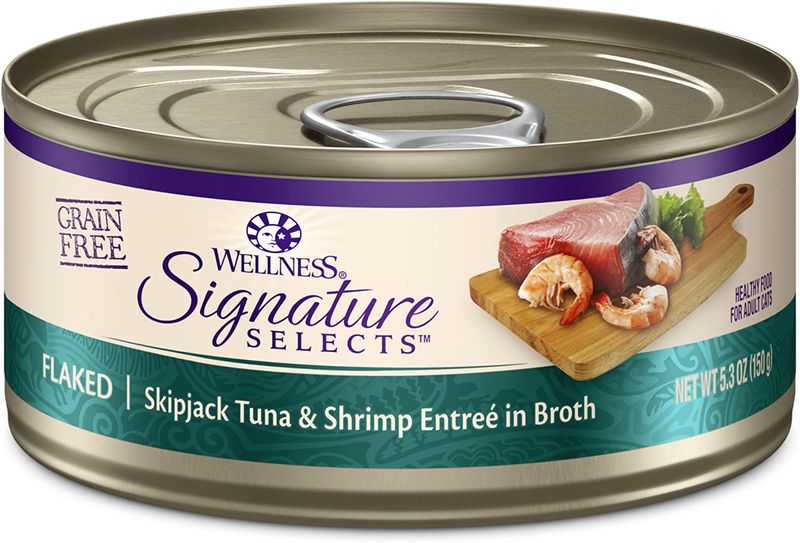 Box of 5.3oz Signature Skipjack Tuna/Shrimp Broth