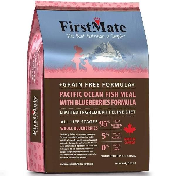 FirstMate GF Pacific Ocean Fish with Blueberries Cat 4#