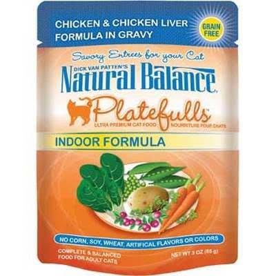 Z Natural Balance Platefulls Indoor Chicken and Chicken Liver 3oz single