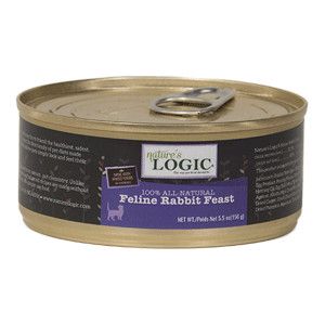 Nature's Logic Rabbit Cat 5.5oz single