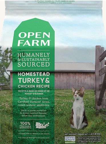 Open Farm Homestead Turkey and Chicken Cat 8#