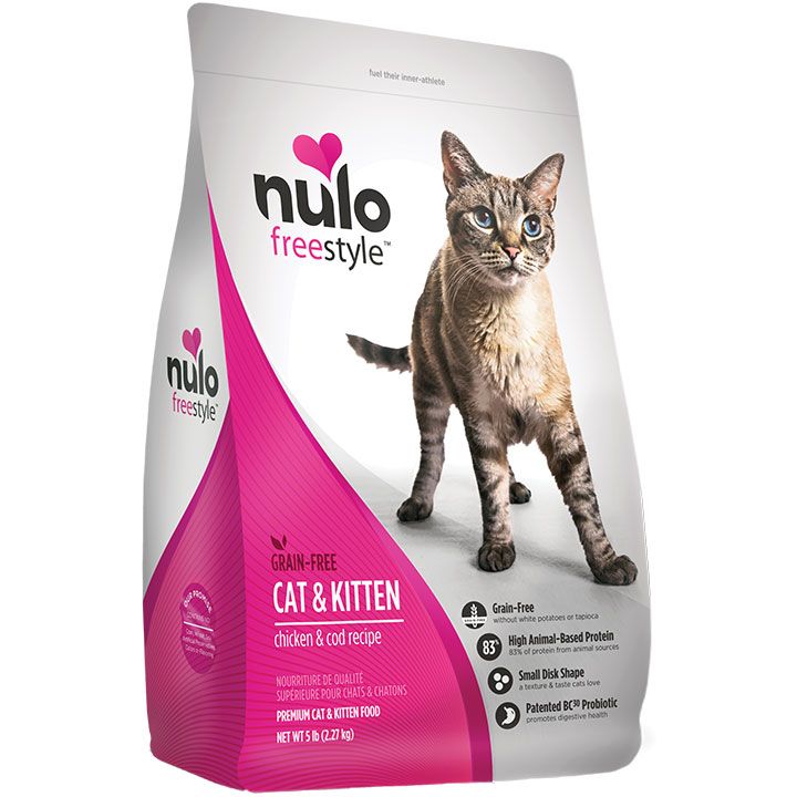 Nulo Freestyle Cat and Kitten GF Chicken and Cod 5#