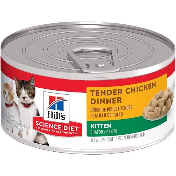 Hill's Science Diet Tender Chicken Dinner Kitten 5.5oz single