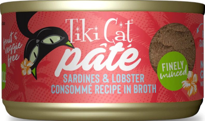 Tiki Cat Sardine Cutlets in Lobster Consomme  2.8oz