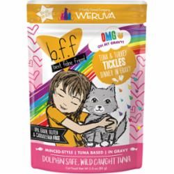 Box of Weruva BFF OMG Tickles Tuna and Turkey 3oz Pouch