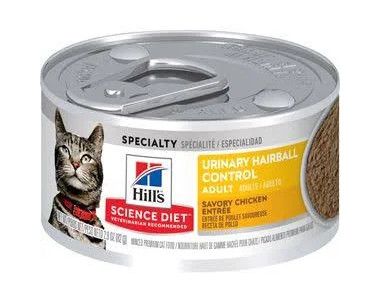 Box of 2.9oz Feline Urinary and Hairball