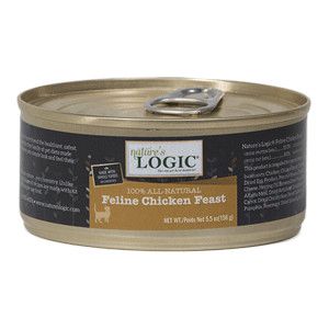 Box of Nature's Logic Chicken Cat 5.5oz