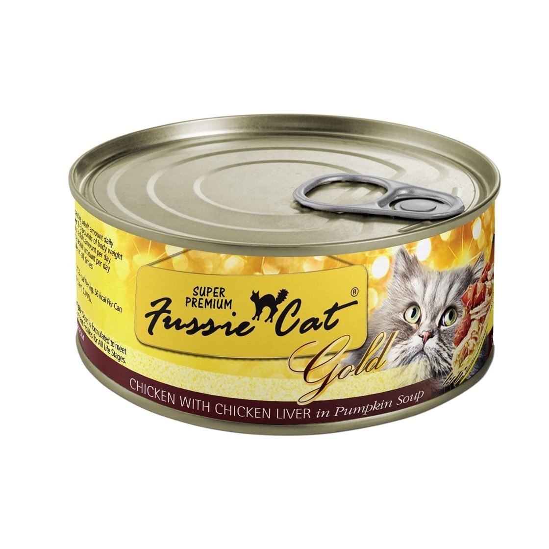 Fussie Cat Chicken with Chicken Liver in Pumpkin Soup 2.8oz single