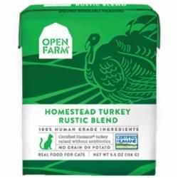 Open Farm Turkey Rustic Blend Cat 5.5oz single