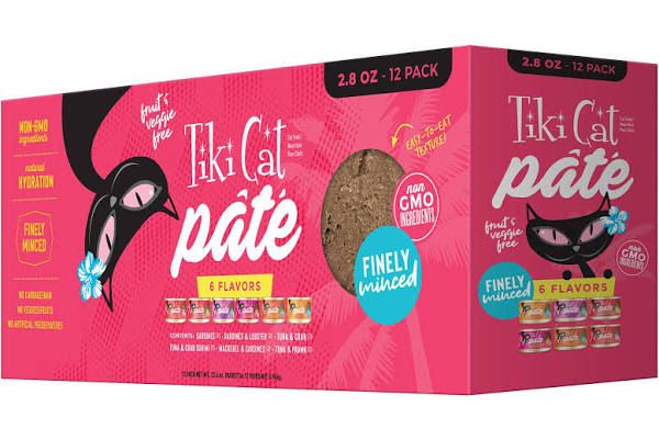 Tiki Cat Pate Variety Pack 12/2.8oz