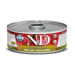 Farmina N&amp;D Quinoa Duck and Coconut Cat 2.8oz single