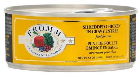 Fromm 4Star Shredded Chicken Cat 5.5oz single