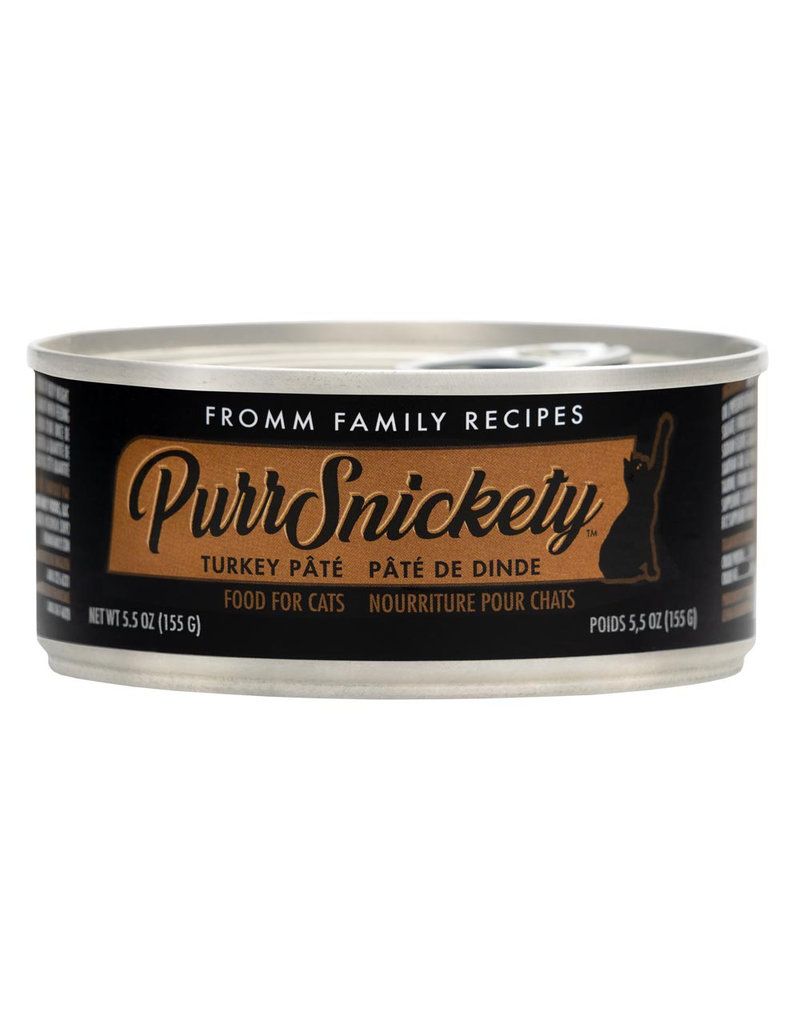 Z Fromm Purrsnickety Turkey Pate Cat 5.5oz single