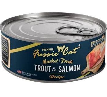 Fussie Cat Market Fresh Trout Salmon 5.5oz single