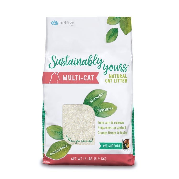 Sustainably Yours Natural Multi Cat Litter 13#