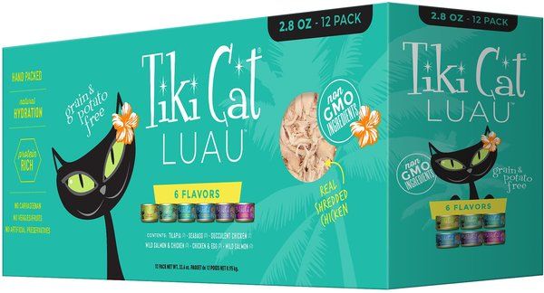 Tiki Cat Luau Variety Pack 2.8oz