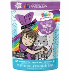 Weruva BFF Booya Beef and Chicken Gravy Pouch 2.8oz single