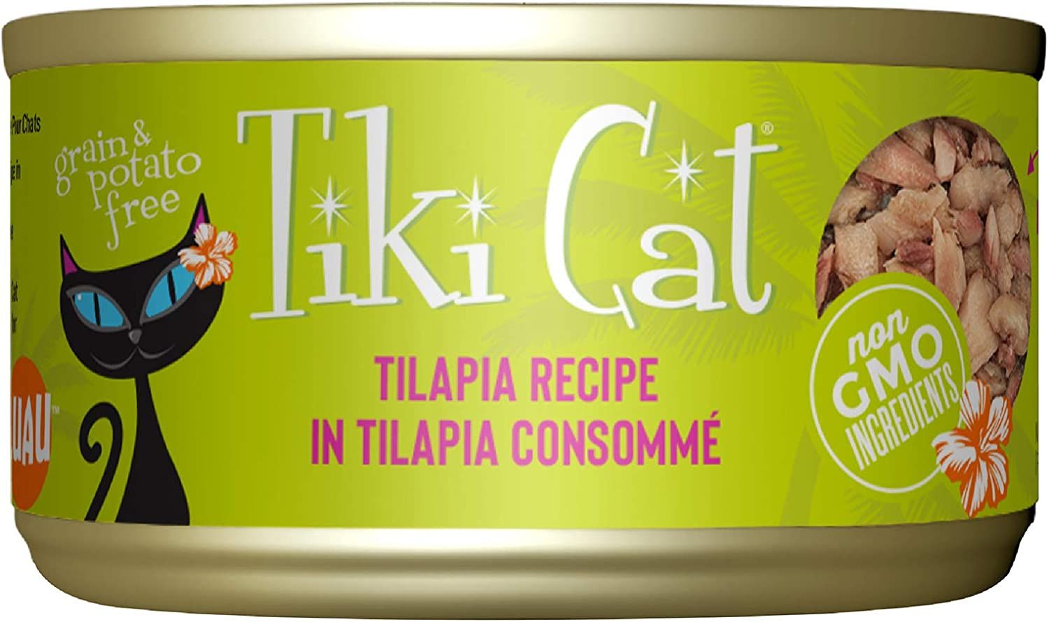 Tiki Cat Tilapia in Tilapia Consomme 2.8oz single