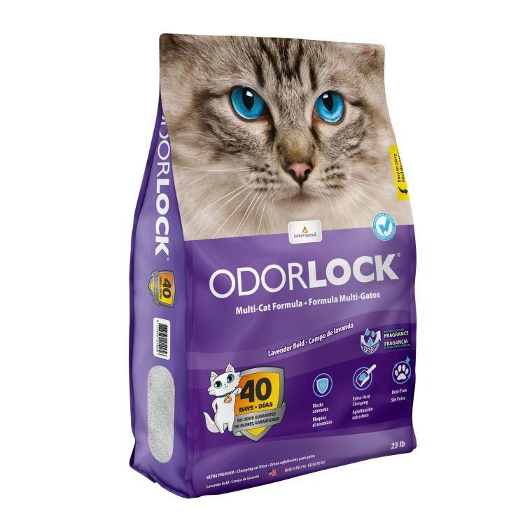 Intersand Odorlock Lavender Multicat 25#