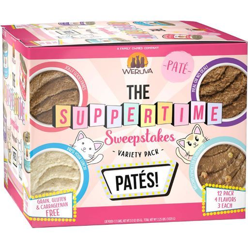 Weruva Suppertime Pate Variety Pack 3oz