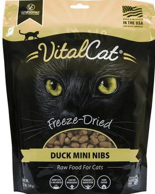 Vital Essentials Freeze Dried Mini Nibs Duck 12oz