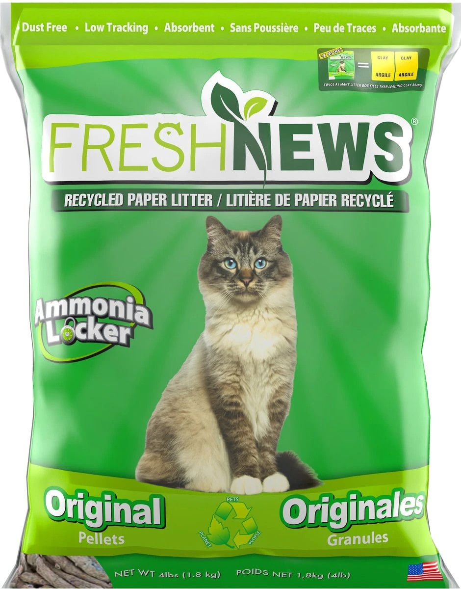 Fresh News Cat Paper Litter 4# single