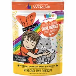 Weruva OMG Shine Bright Chicken and Salmon Pouch 3oz single